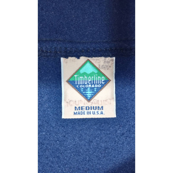 VINTAGE ILYA vest medium 1997 100 years of racing mens blue fleece - Picture 4 of 8